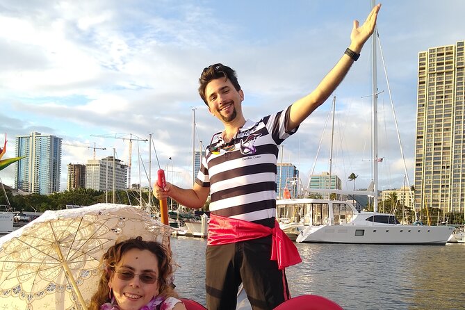 Aloha Gondola Cruise with Drinks & Pastries - The Harbor Departure Near the Hawaii Yacht Club