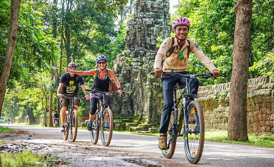 Angkor Bike tour & Gondola Sunset Boat - Fitness, comfort, and the right kind of rider