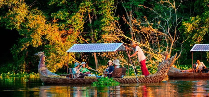 Angkor Bike tour & Gondola Sunset Boat - Price, support, and what is included