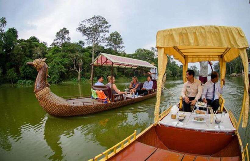 Angkor Bike tour & Gondola Sunset Boat w/ Drinks & Snack - Why this afternoon route works