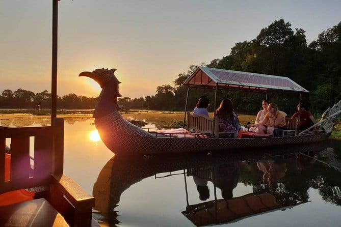 Angkor Sunset & Gondola Ride By Jeep - Red-clay roads and village life near Tapang