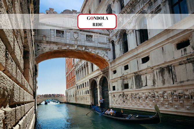 Crafted Gondola Ride under Breathtaking Bridge of Sighs™ - The Bridge of Sighs from the Water