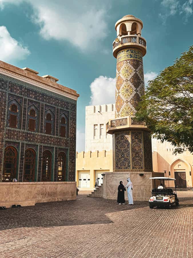 Doha City Tour, Villaggio Mall and Free Gondola Ride - Katara Cultural Village brings art into the schedule