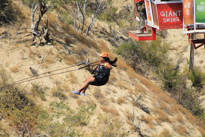 Extreme Swing - Fly from the Glass Bottom Gondola - What the $100 price really covers