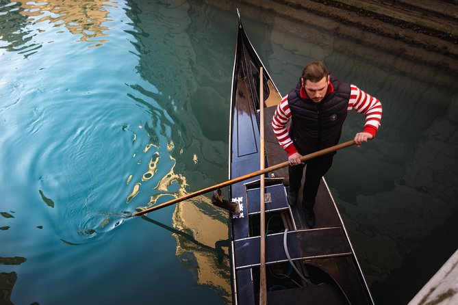 Grand Canal Gondola Experience with Live Commentary™ - Punta della Dogana and the lagoon view
