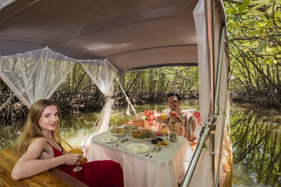 Krabi Private Gondola Cruise with Lunch and Picnic - The mangrove tunnel and open water