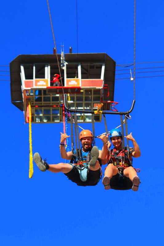 Los Cabos: Bungee Jump from a Glass Floor Gondola - Taking the jump from the gondola