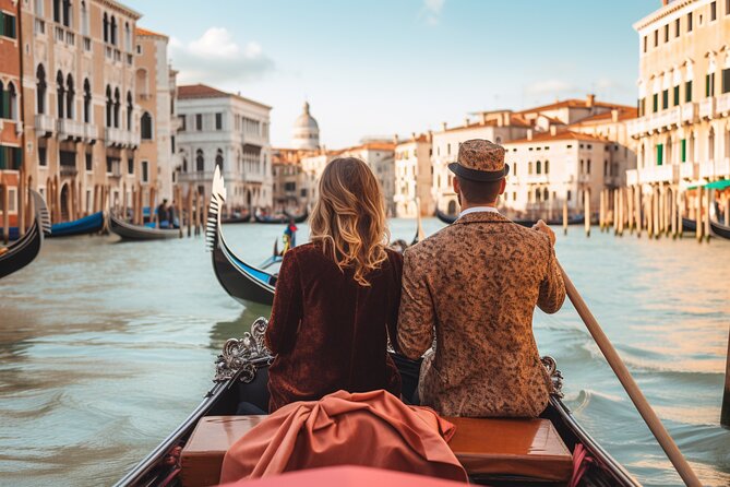 Perfect Private Venice Tour with Gondola Photoshoot - Frari brings a wedding chapel into the route
