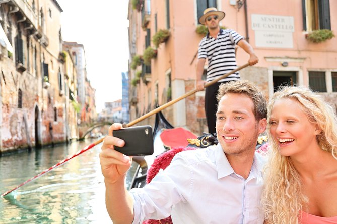 Private Crafted Gondola Ride on the Grand Canal - The quieter canals are often the best part