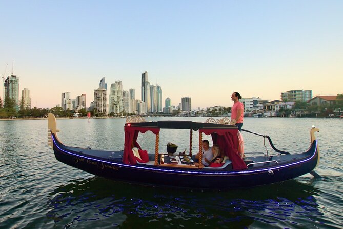 Private, luxury Gold Coast Gondola cruise with cheese & wine - Key points to know before booking