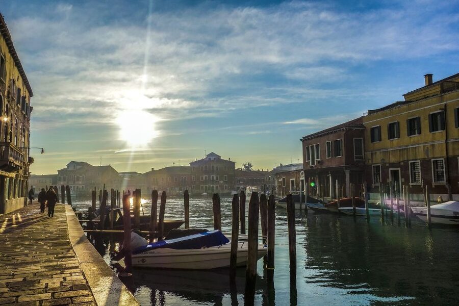 Private Venice Walking Tour and Gondola Ride - Starting between the columns of St. Mark’s Square
