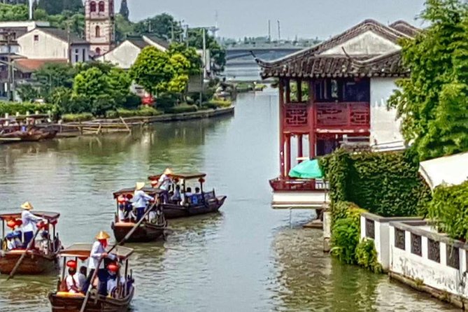 Private Zhujiajiao Ancient Town and Harmony Garden Day Tour with Gondola Ride - Walking Zhujiajiao’s narrow lanes