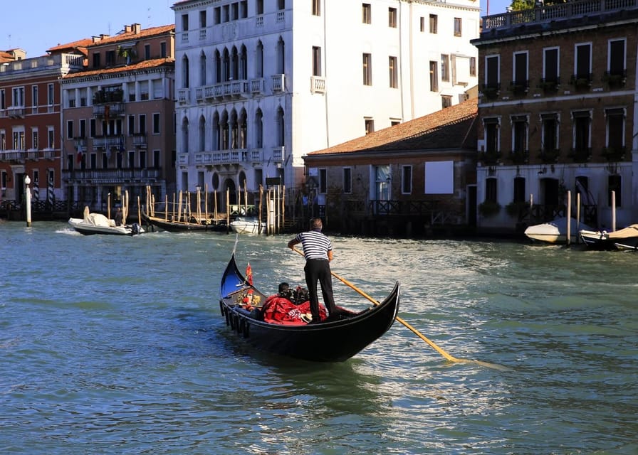 Venice: Crafted Gondola Under Breathtaking Bridge of Sighs™ - San Marco, Riva degli Schiavoni, and the return route