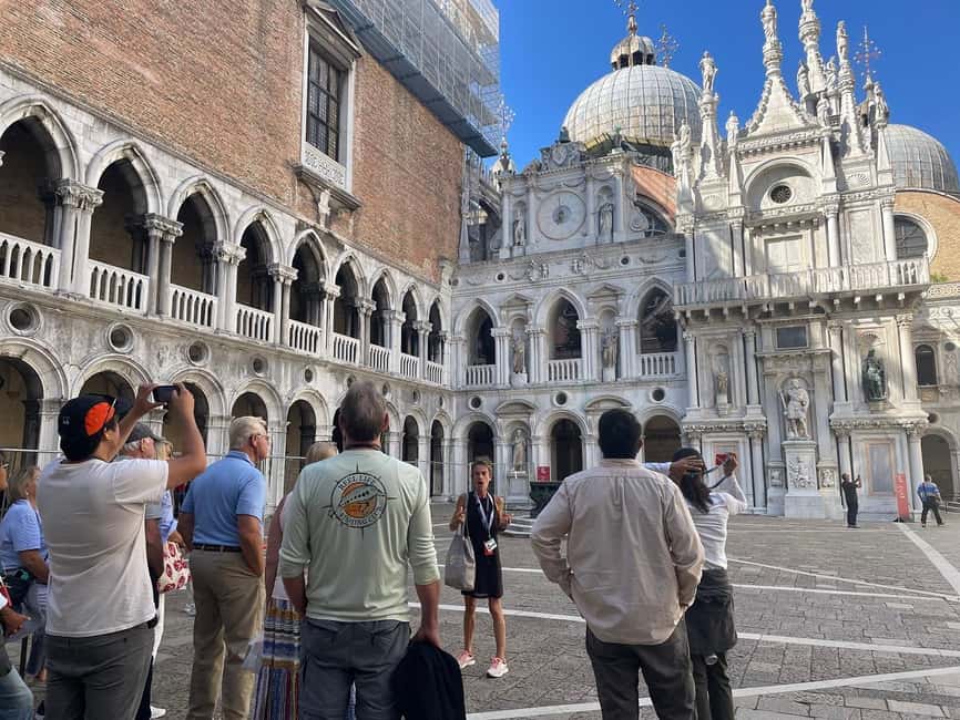 Venice: Doge's Palace Guided Tour with Optional Gondola Ride - Inside the palace’s Gothic halls