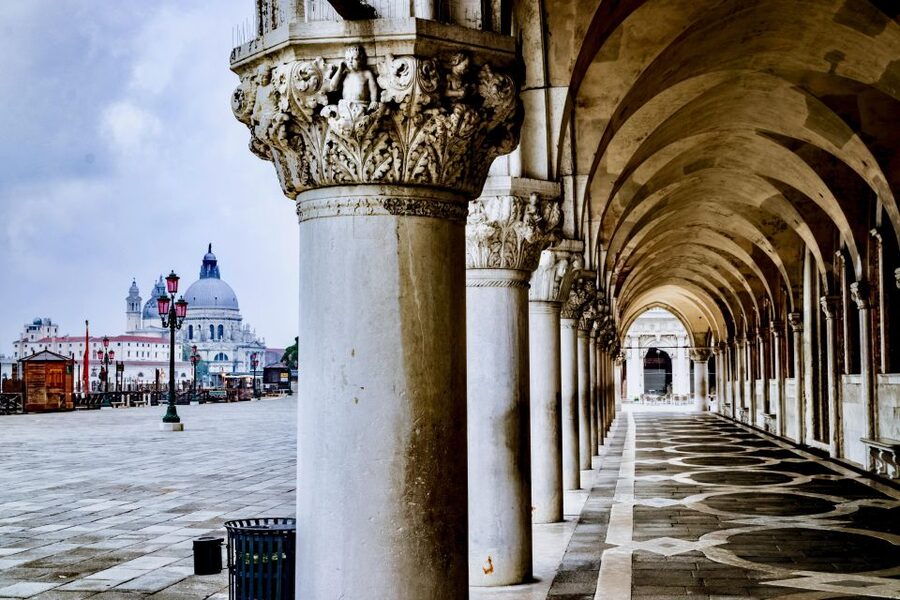 Venice: Gondola Ride and Skip the Line Doge's Palace Tour - Entering Doge’s Palace through the Golden Staircase