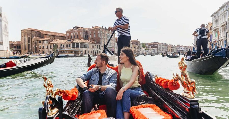 Grand Canal Gondola Ride with App Commentary