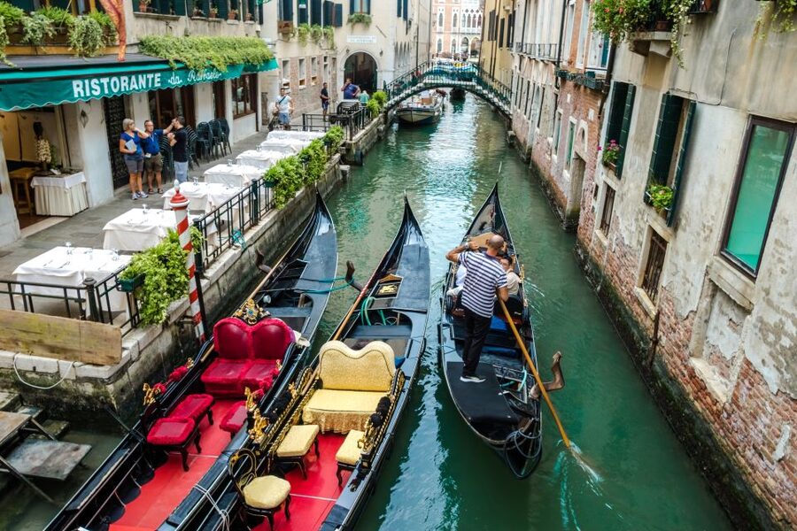 Venice: Private Gondola Ride - Punta della Dogana and Santa Maria della Salute