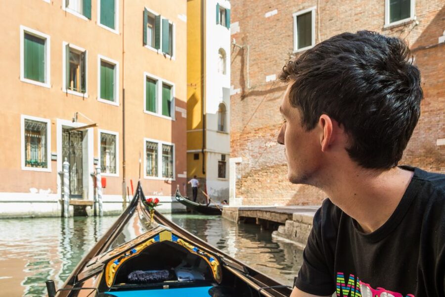 Venice: Shared Gondola Ride Across the Grand Canal - The meeting point near the Royal Gardens