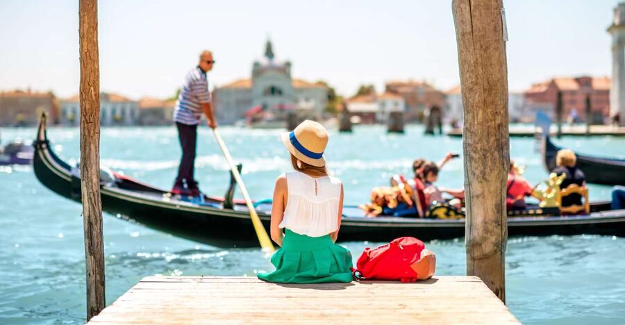 Venice: St Mark's Basilica & Gondola in the afternoon - Piazza San Marco sets the scene