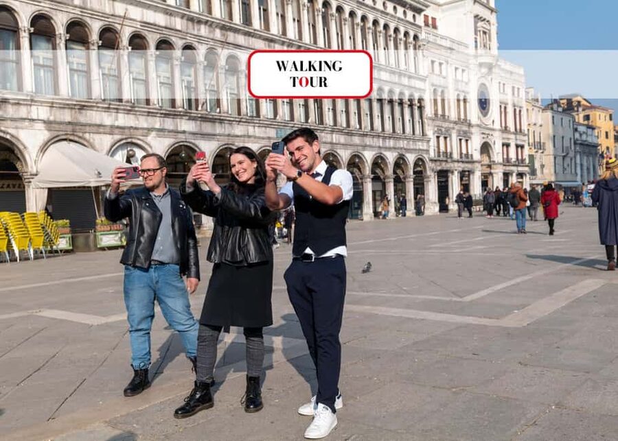 Venice: St Mark's Square & Rialto Walking Tour & Gondola - What you see on the walking route
