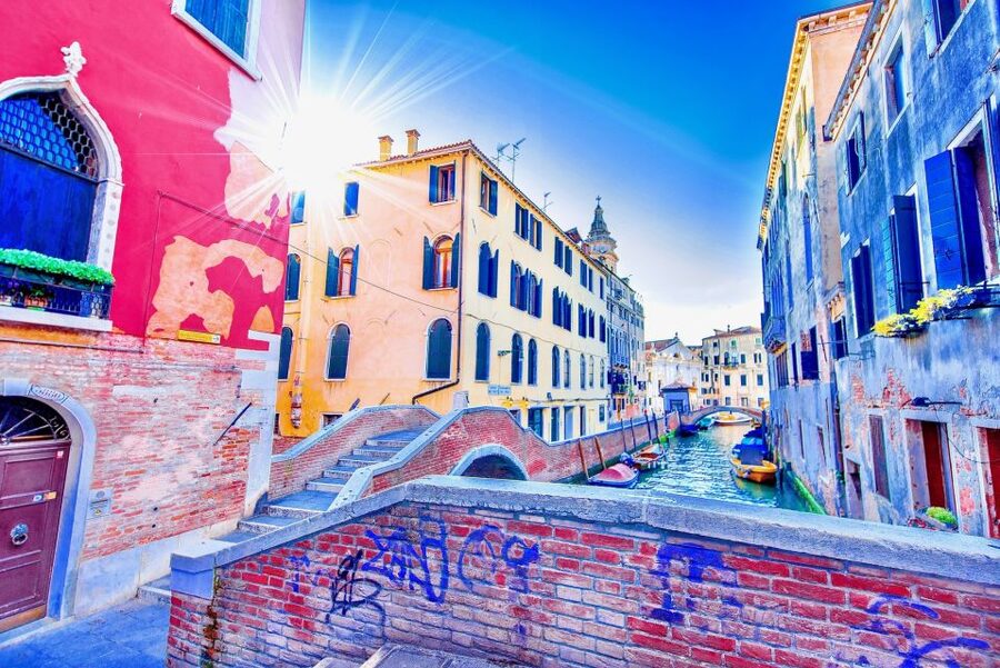 Venice: Walking Tour & Gondola Ride - Malibran Theatre and the Mercerie