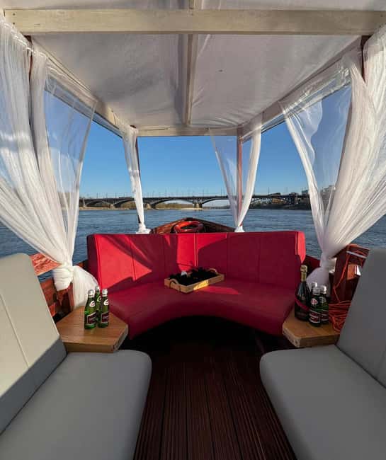 Warsaw: Private Gondola Cruise for Special Occasions - Green Banks and Prague City Beach